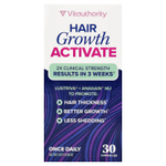 Vitauthority, активатор роста волос, 30 капсул