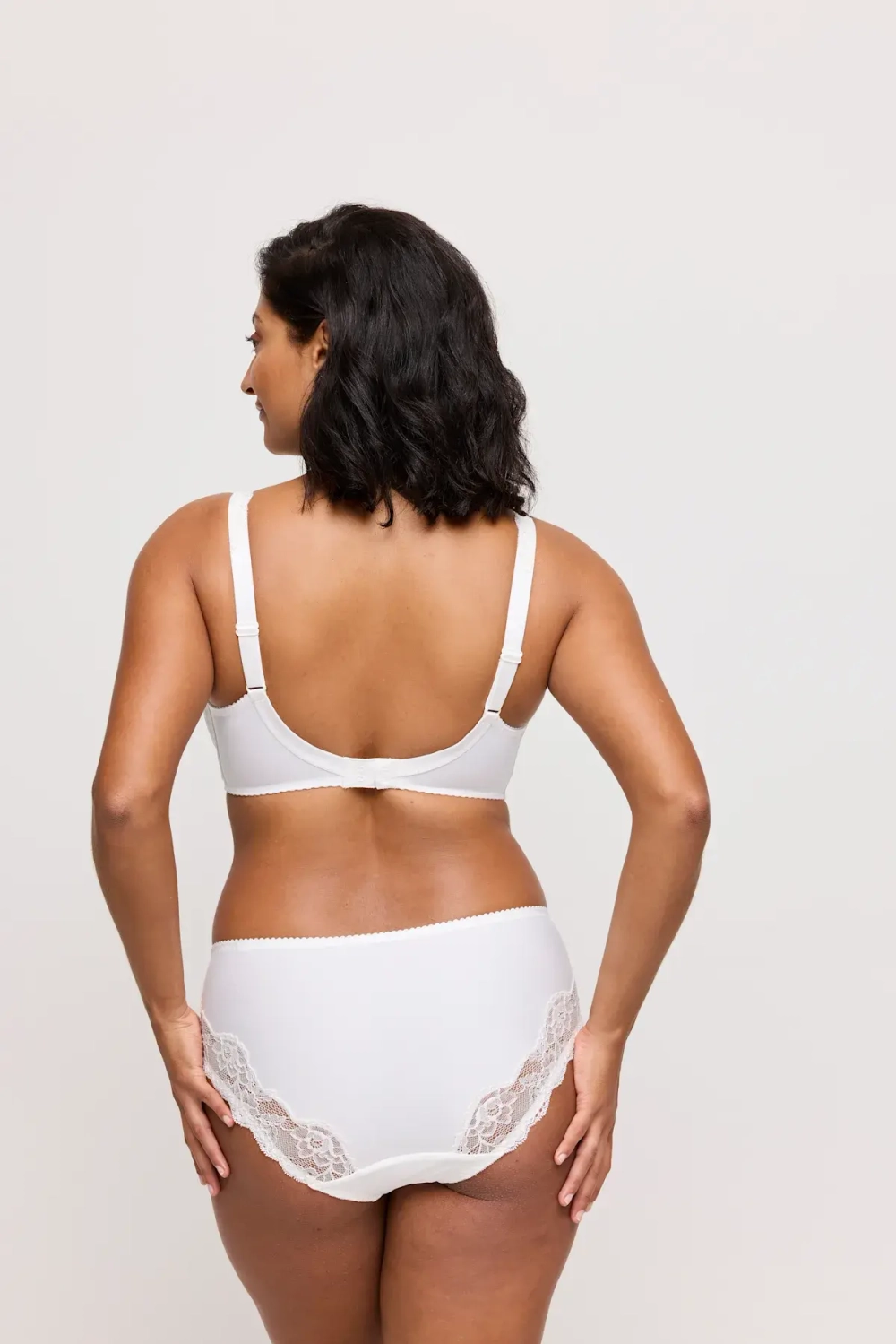 PRIMADONNA MADISON Трусы с высокой талией, белый