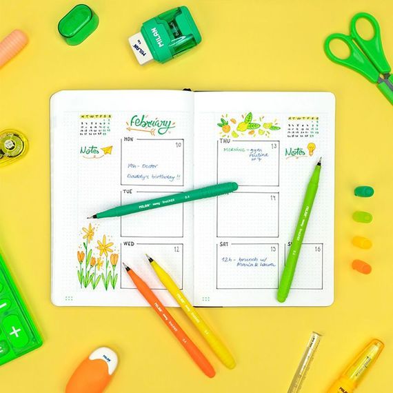 Box 10 fine tip fibrepens SWAY fineliner 0.4 mm