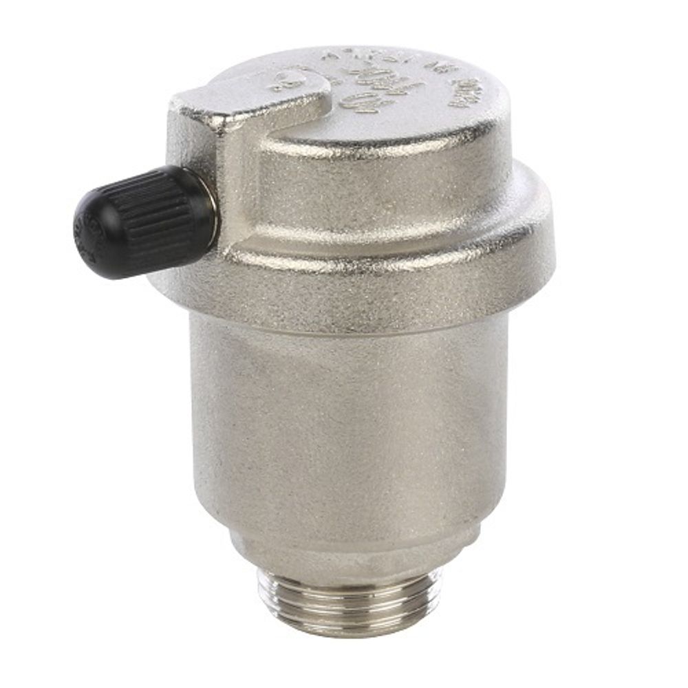 Воздухоотводчик автоматический STOUT - 1/2&quot; (НР, PN10, Tmax 110°С, воздухоотвод сбоку)
