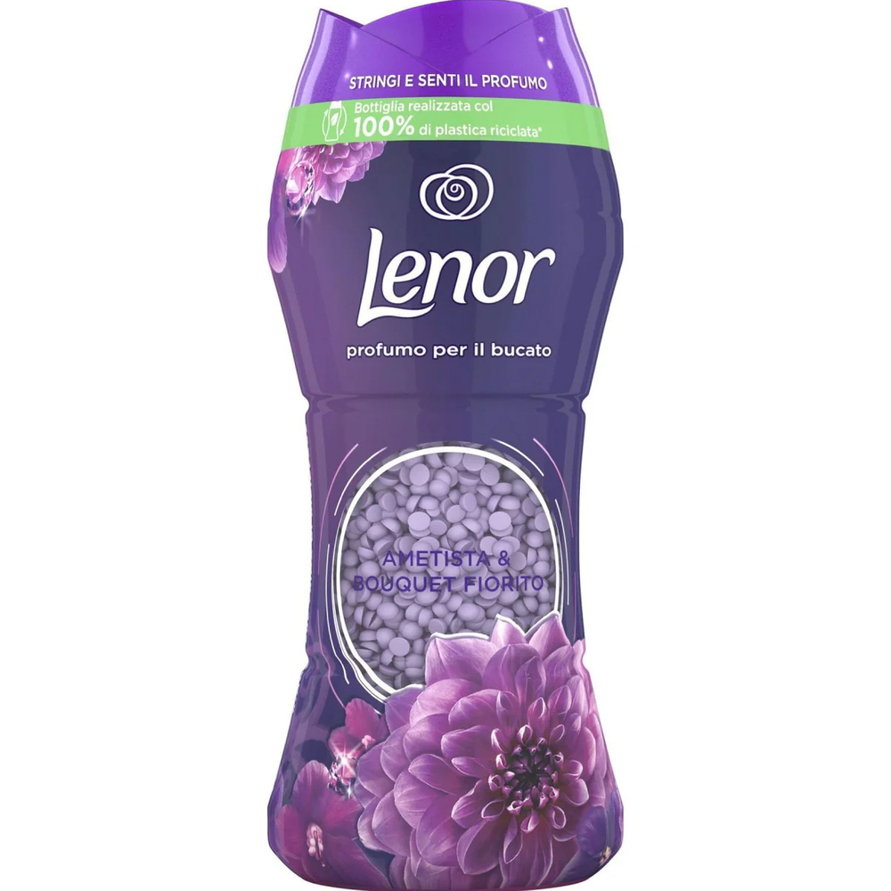 Парфюм - кондиционер для стирки Lenor Ametista & Bouquet Florito 210 г, усилитель аромата в гранулах