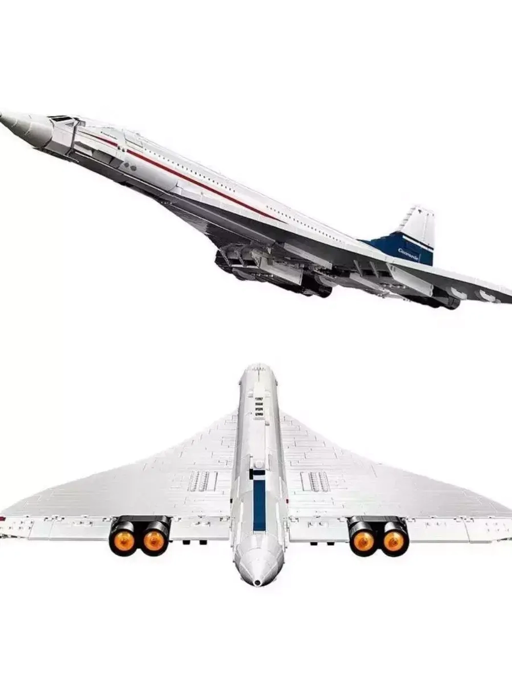 Конструктор Самолёт Конкорд Airbus 2083 детали 80318