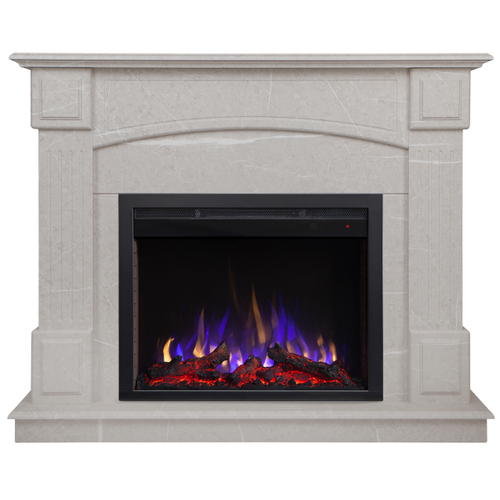 Каминокомплект Real Flame Carolina 24/25,5 WT-F714 с очагом Saphir 25,5