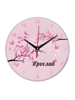 Часы именной подарок "Ярослав"