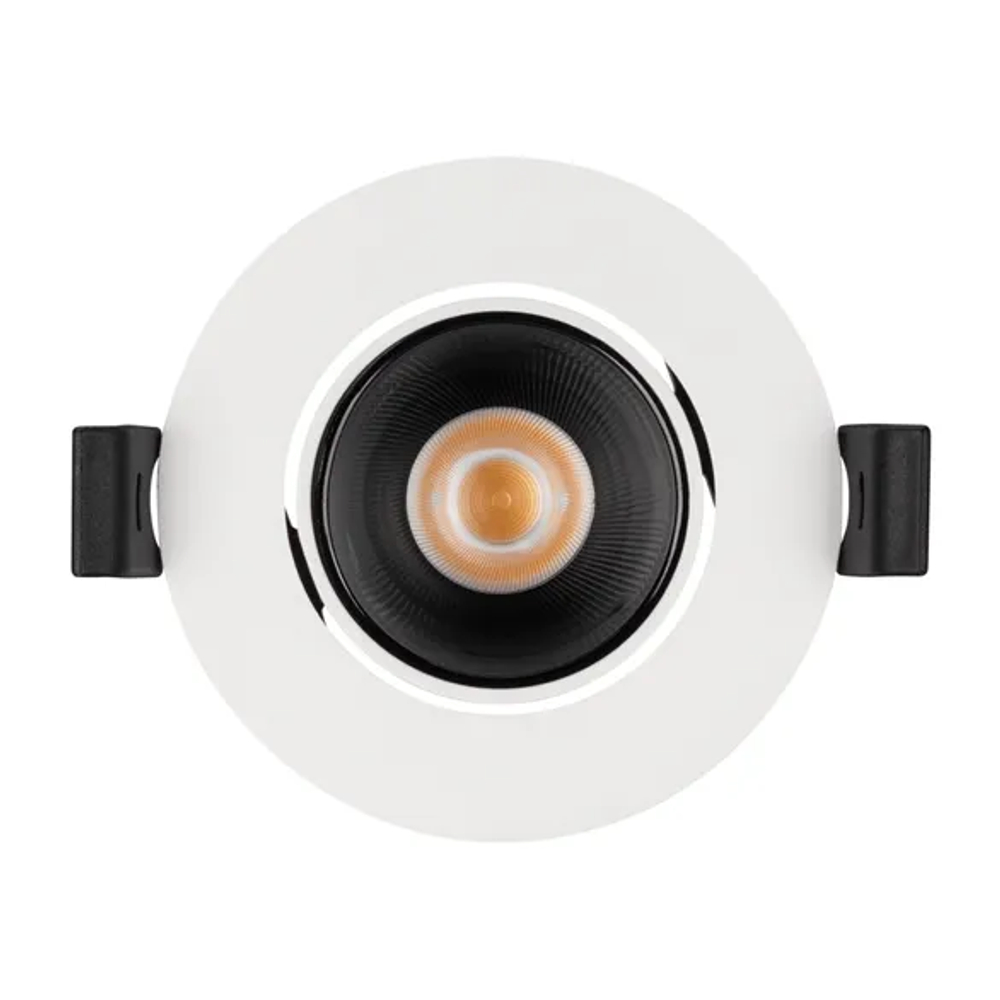 Светильник MS-FORECAST-BUILT-TURN-R82-8W Warm3000 (WH-BK, 32 deg, 230V) (Arlight, IP20 Металл, 5 лет) 035448(1)