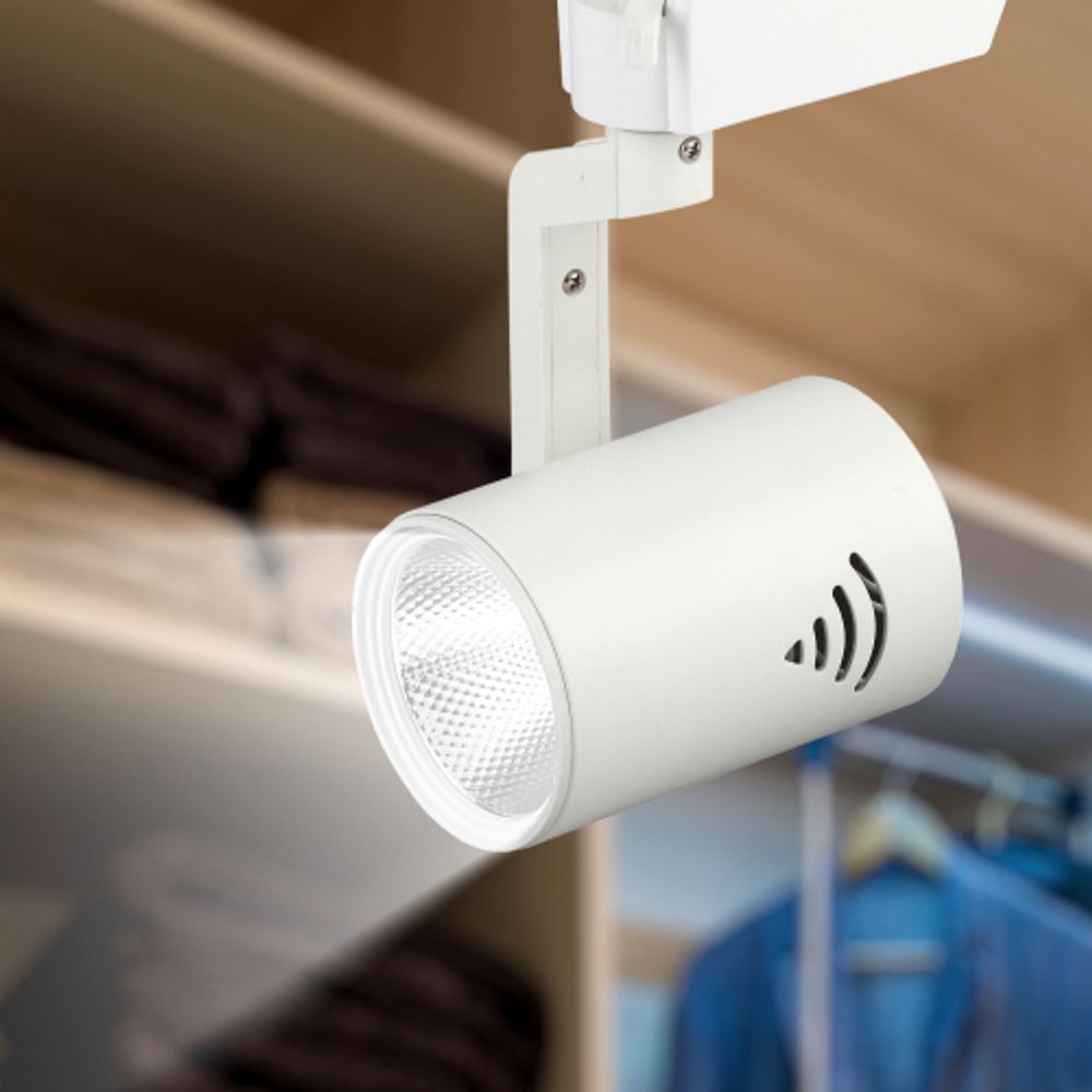 Трековый светильник однофазный ЭРА TR1-2040 WH светодиодный 20Вт 4000К белый | Однофазные светильники LED