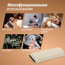 Полувалик массажный UNIX 70cm Beige