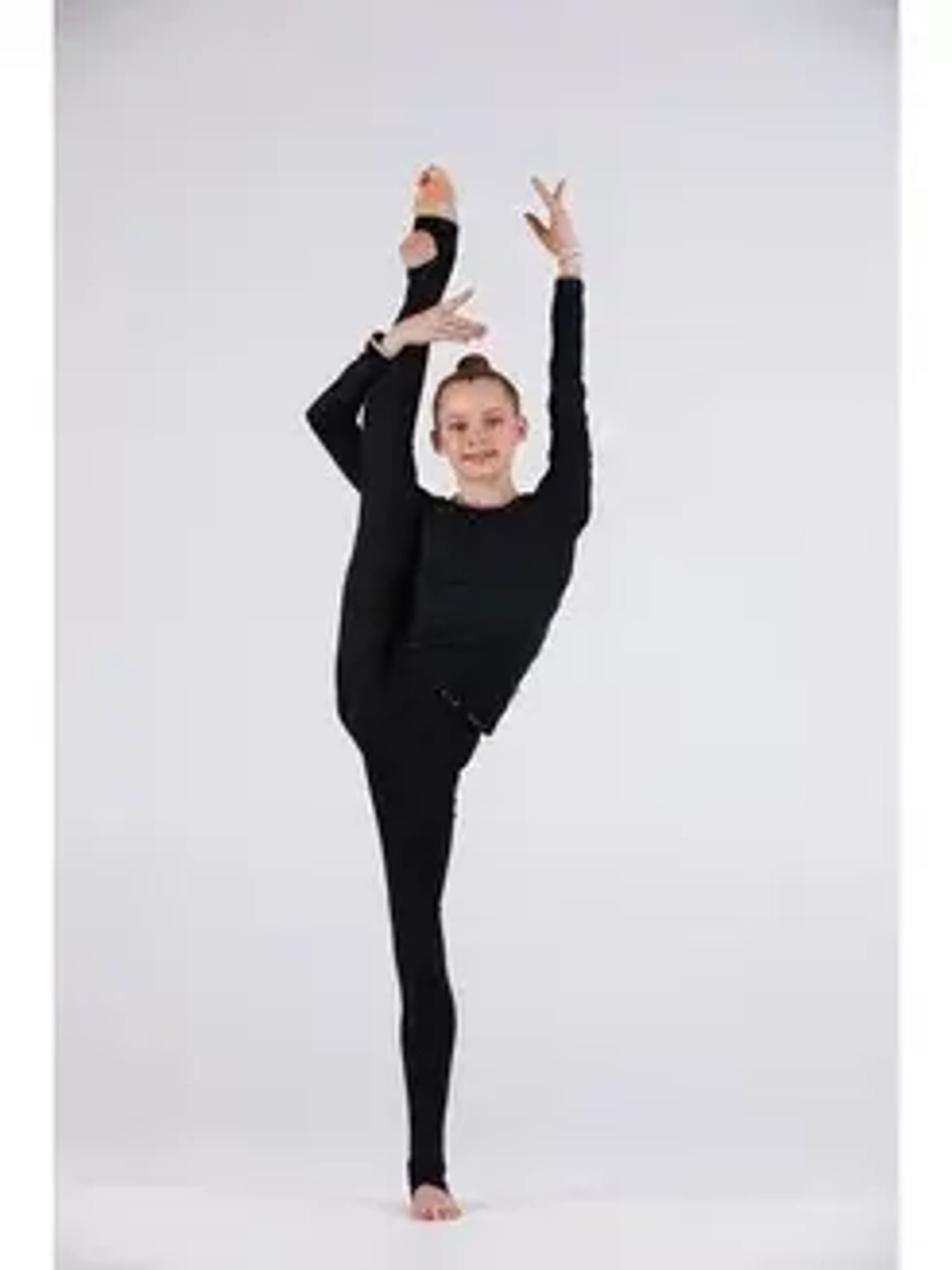 Лонгслив спортивный для девочки Гран При