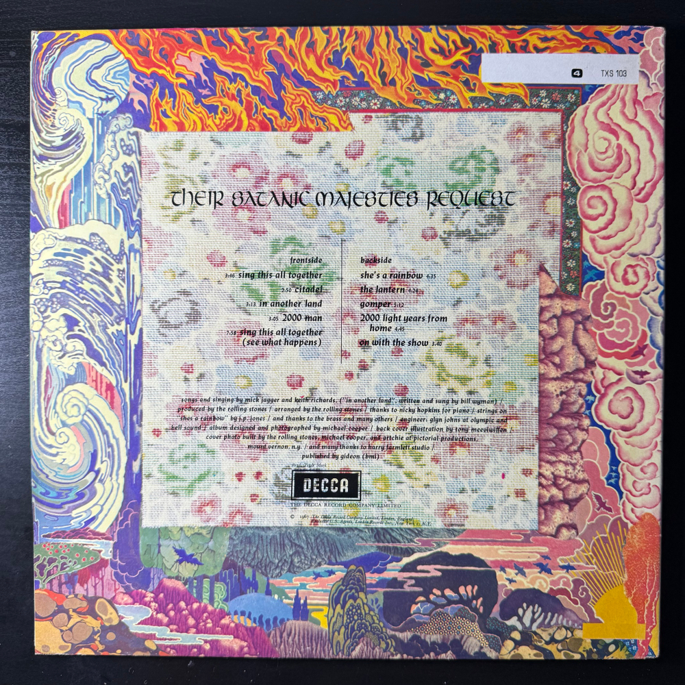 The Rolling Stones - Their Satanic Majesties Request (Скандинавия 1981г.)