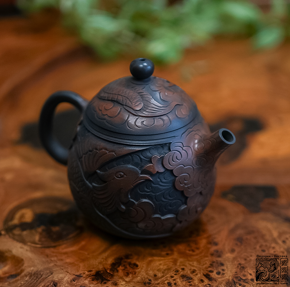 Цзяньшуйский чайник ручной работы, авторская коллекция «Подарков Востока», 150 мл