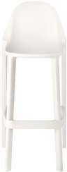 Барный стул Piu, белый