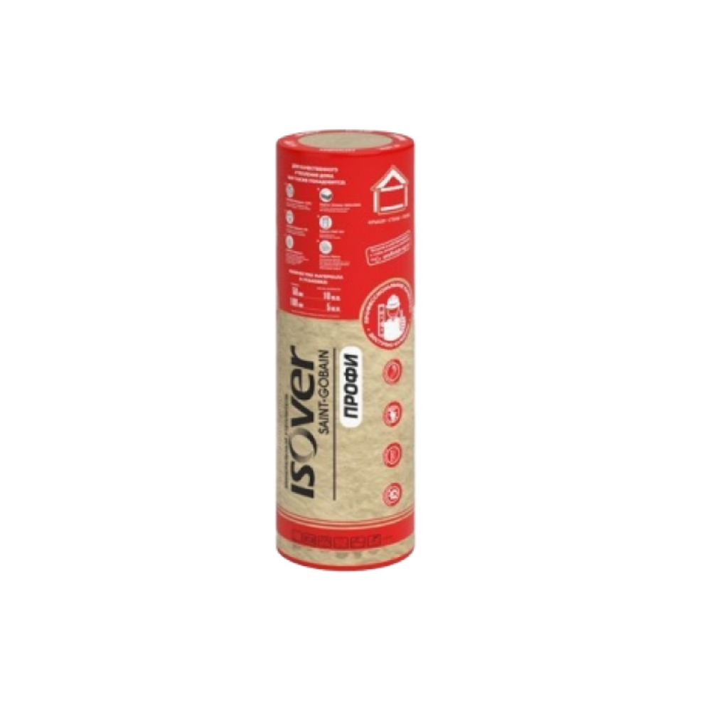 Утеплитель Изовер Ветонит ПРОФИ - 0,5м3 (610х4100х100мм 2шт) 5м2 по низкой цене