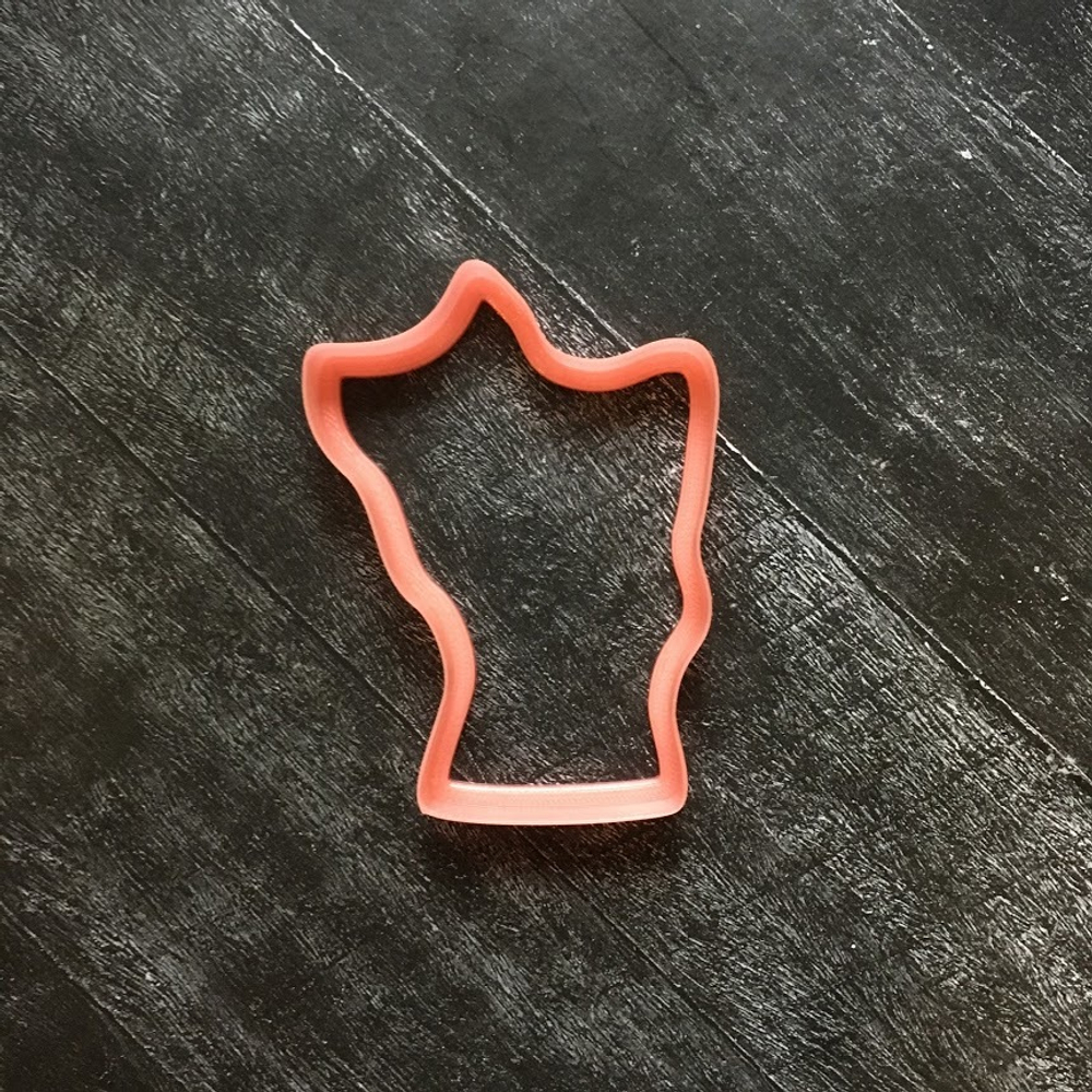 Кошка с бантом №2