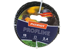 Леска Profline (2.4 мм; 15 м; скрученный квадрат) PATRIOT 805402206