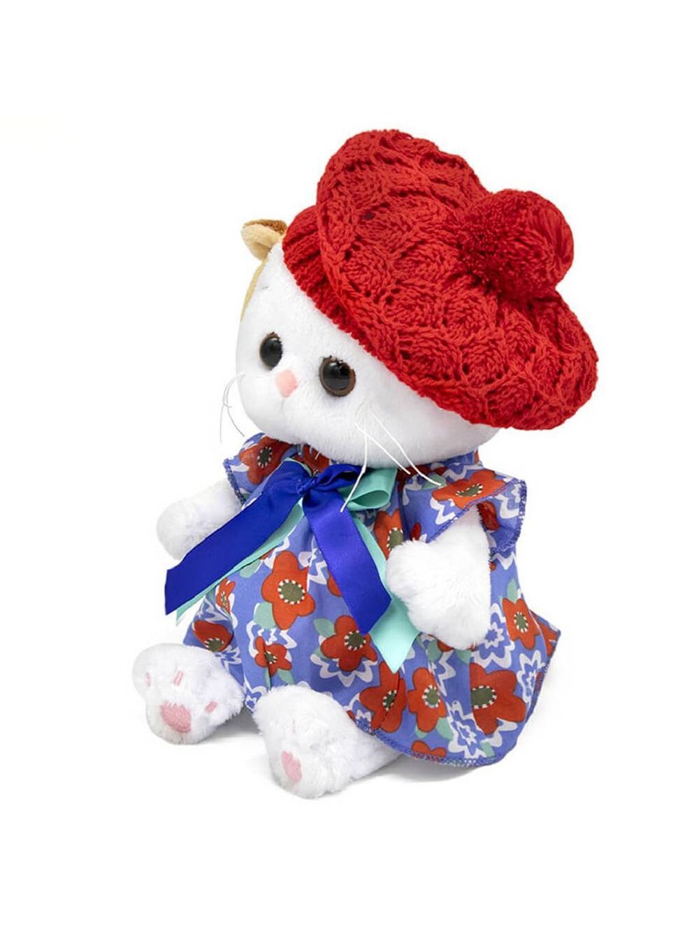 Мягкая игрушка Ли-Ли Baby в платье и ажурном берете 20 см