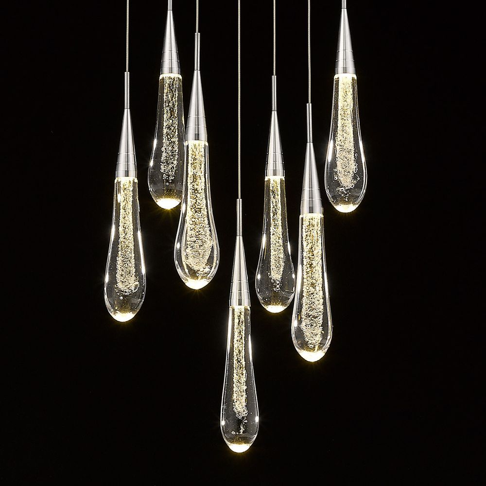 Подвесной светильник Pour 7 chrome