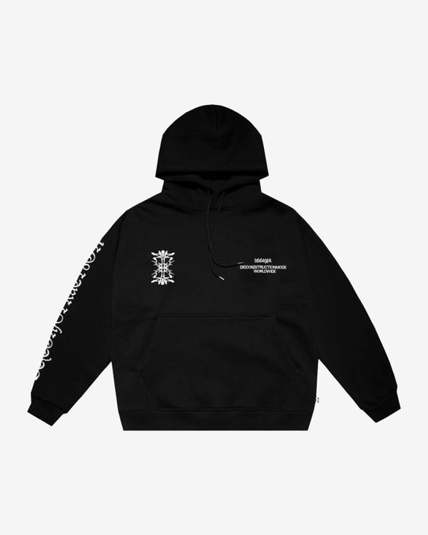 Худи Temple черный - фото 3