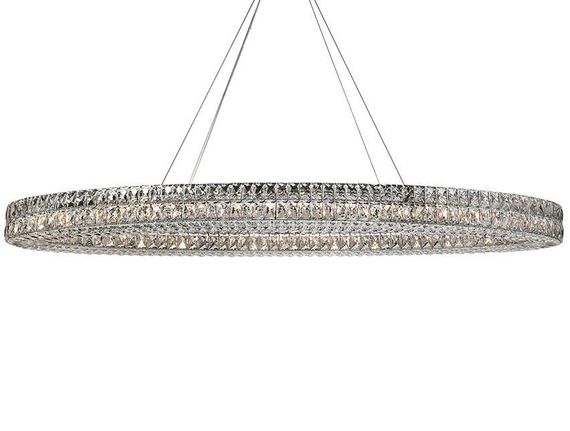 Люстра NEWPORT 8550/160 C oval chrome