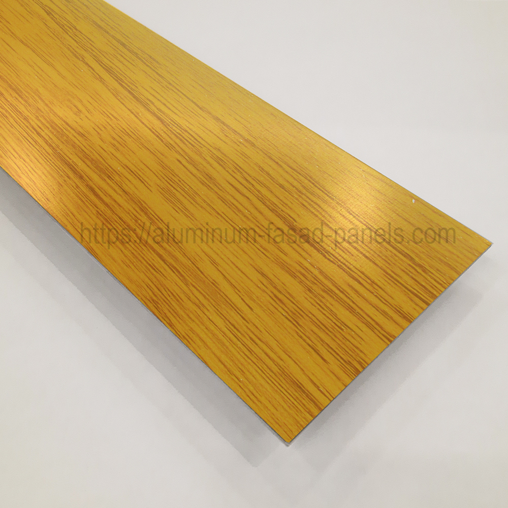 Алюминиевый рулон 0.8 мм для фальцевой кровли цвет Golden Oak
