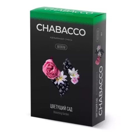 Кальянная смесь Chabacco "Blooming garden" (Цветущий сад) 50гр