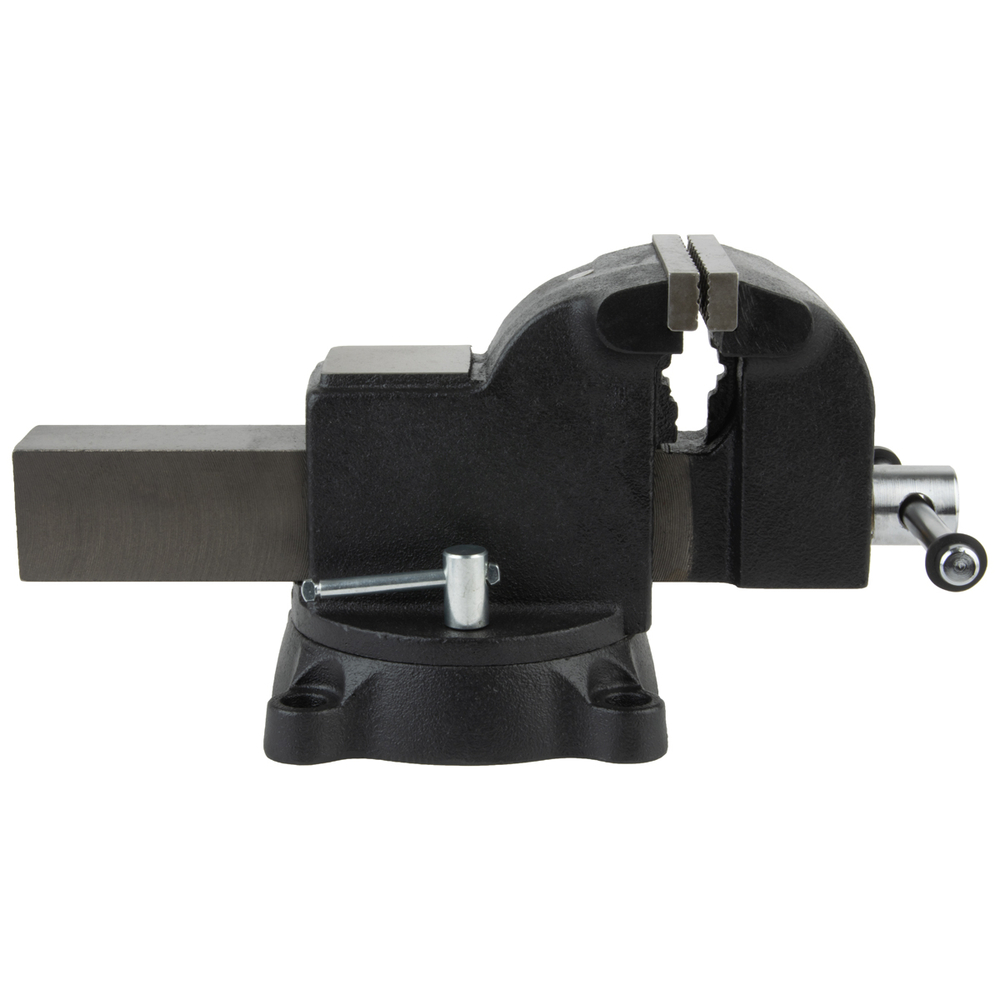 WDK-BV100 Профессиональные слесарные тиски поворотные с наковальней 100 мм