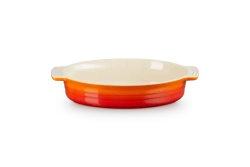 Le Creuset - Форма для выпечки 28 см, овальная, с пламенем / артикул   61105280900006  / GTIN 630870277235
