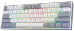 Клавиатура Redragon Fizz K617-R белый