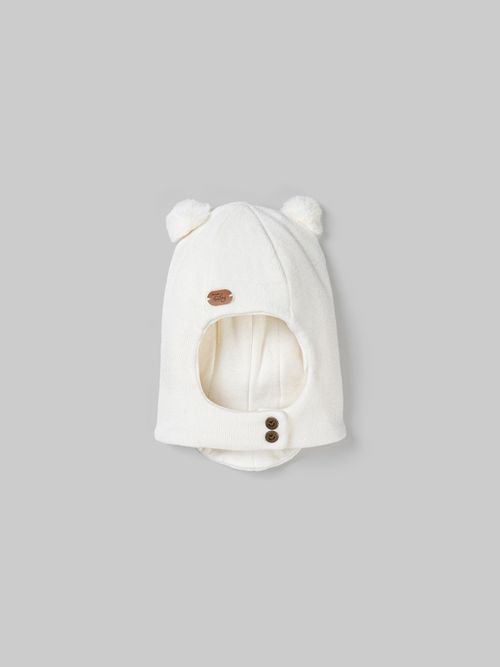 Шлем зимний из смесовой шерсти 