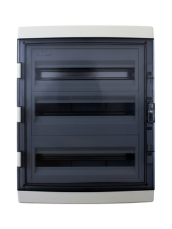 Щит распределительный 3 ряда навесной пластиковый 54 модуля IP65