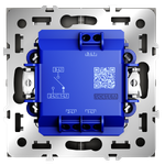 Выключатель встраиваемый VOLTUM S70 для жалюзи 10А, (кашемир)