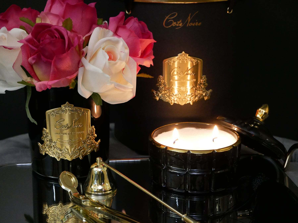Свеча ароматическая Cote Noire Art Deco Black & Gold