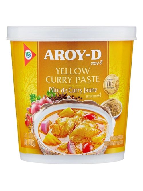 Aroy-D Паста Карри желтая, 400 г