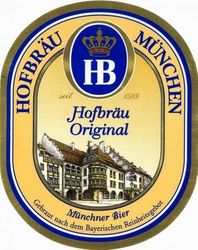 Пиво Hofbräu Original Пиво Hofbräu Original