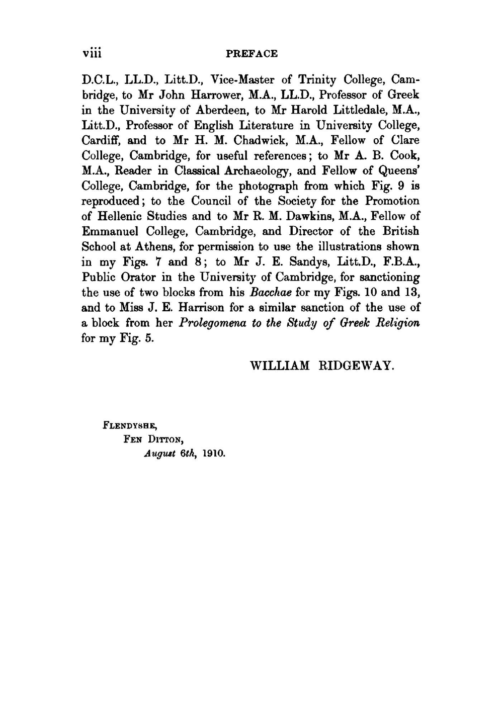 The origin of tragedy: with special reference to the Greek tragedians | William Ridgeway