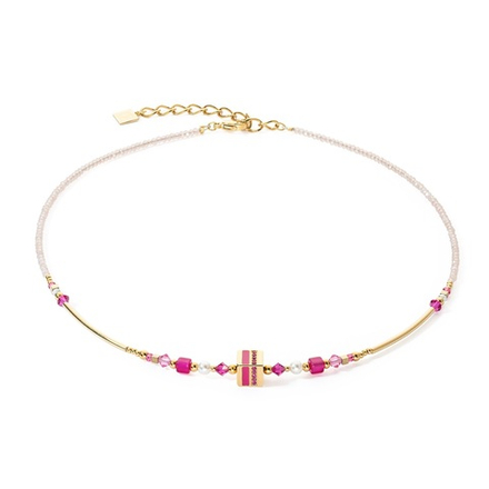 Колье Coeur de Lion Pink-Gold 4355/10-0416