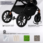 Коляска 2в1 Sweet Baby Verde Black