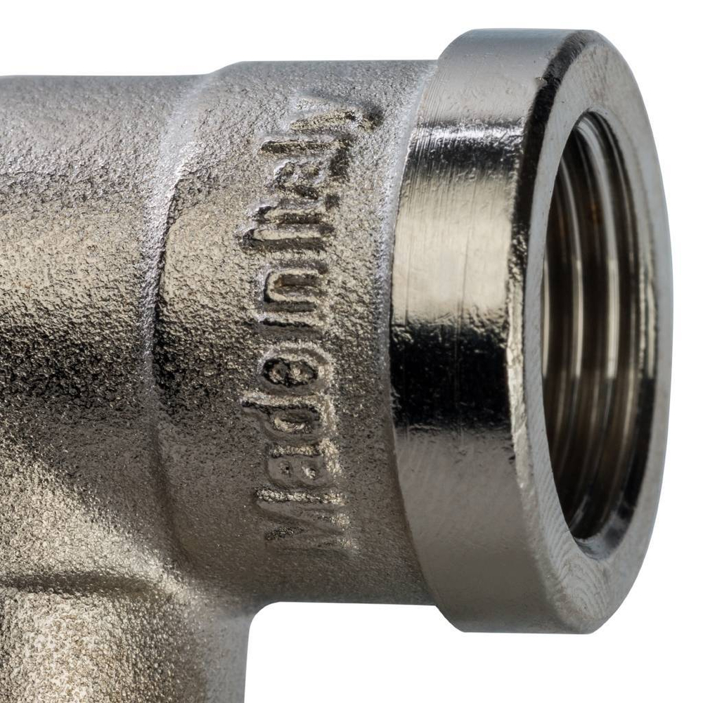 Угольник ВР никелированный         3/8"