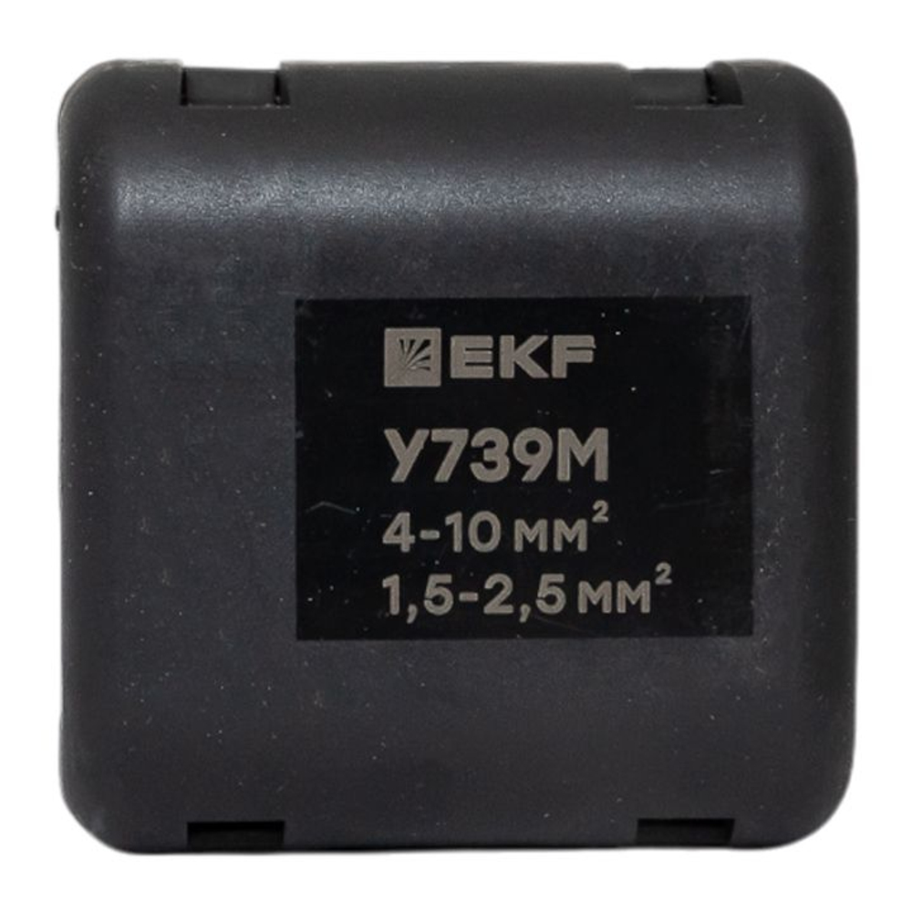 Ответвительный сжим (орех) У739М (4-10 мм2; 1,5-2,5 мм2) y739m