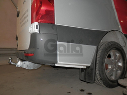 Фаркоп оцинкованный Galia M118C для Mercedes Sprinter 2006-, Volkswagen Crafter 2006-(паспорт и сертификат в комплекте)(без электрики)