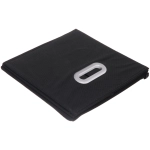 Короб - органайзер складной стеллажный для хранения вещей с крышкой «ДОМания», цвет черный, 28*28*28см (лейбл)