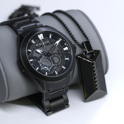 Подарочный комплект Police: мужские часы и кулон