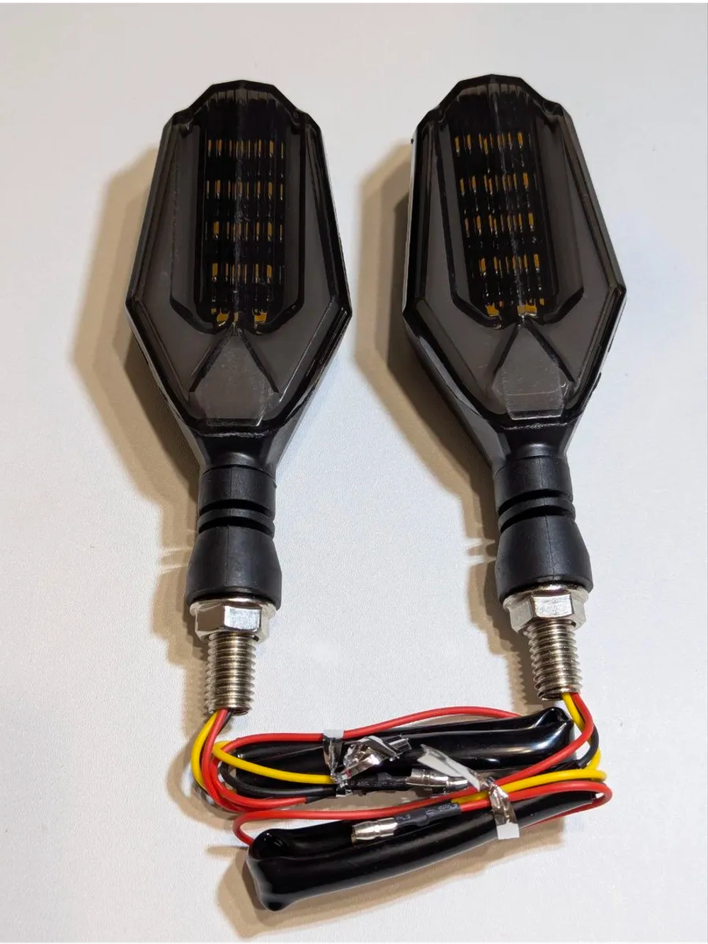 tx Светодиодные поворотники передние для мотоцикла
