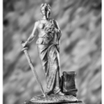 Оловянная миниатюра Богиня Фемида