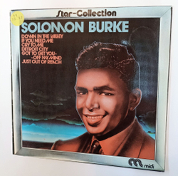 Винтажная виниловая пластинка LP Solomon Burke Star Collection (Germany 1976)