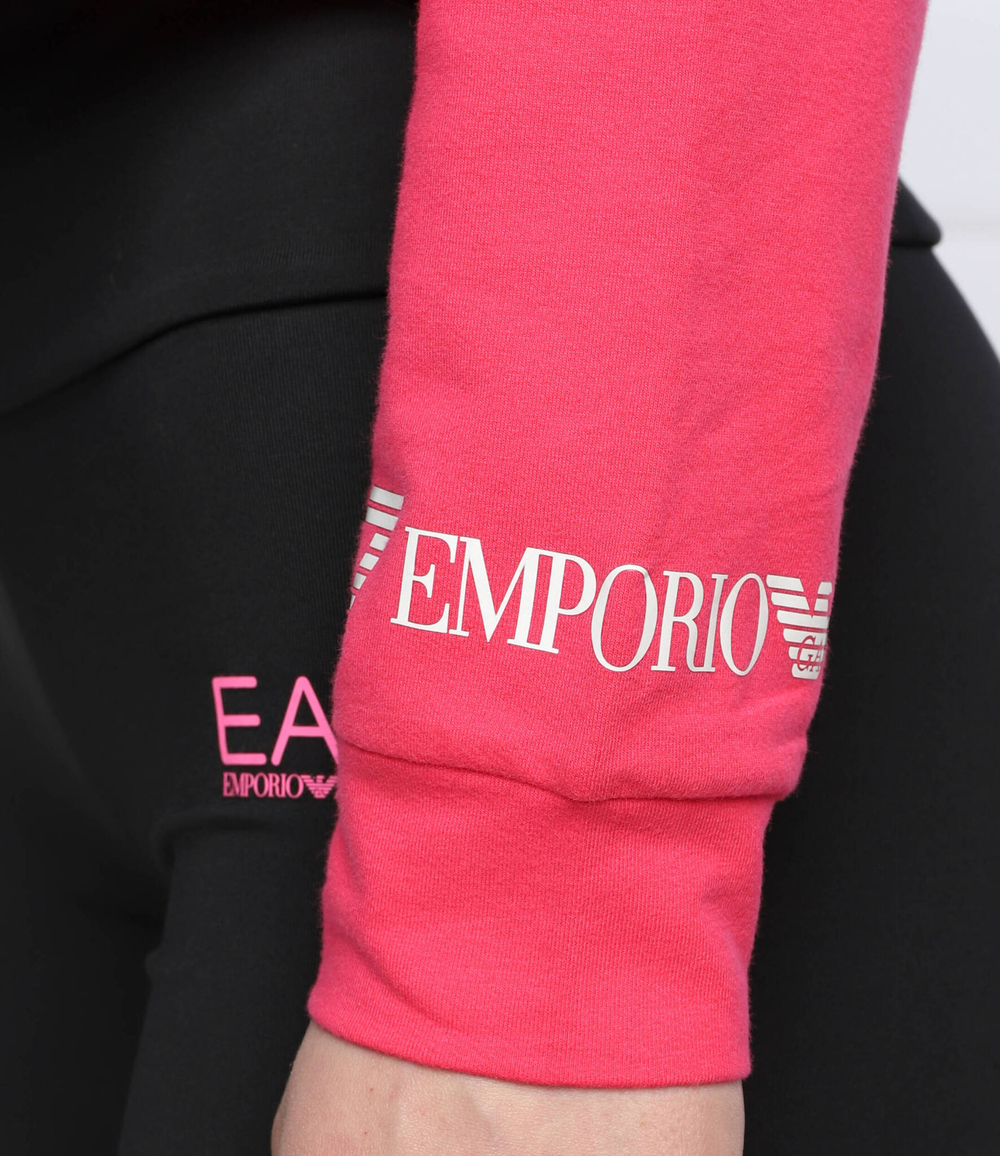 Худи EA7 - розовый(3LTM09 TJCQZ)