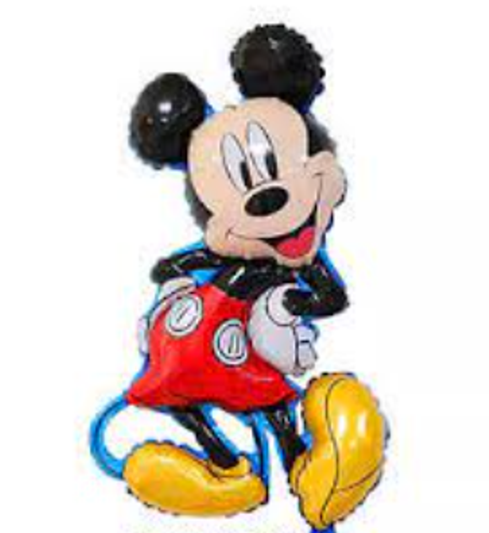 Шар (31""/79 см) Фигура, Микки Маус (надув воздухом), 1 шт. А195