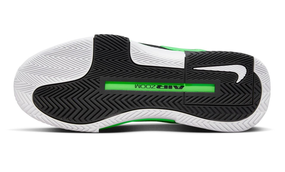 Женские теннисные кроссовки Nike Zoom GP Challenge 1 - white/poison green/black