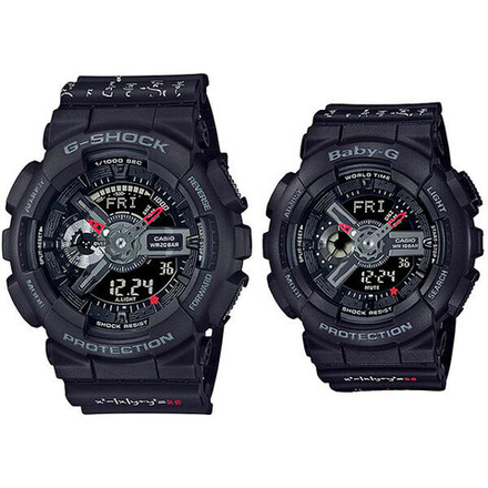 Набор с мужскими и женскими наручными часами Casio G-Shock LOV-21A-1A