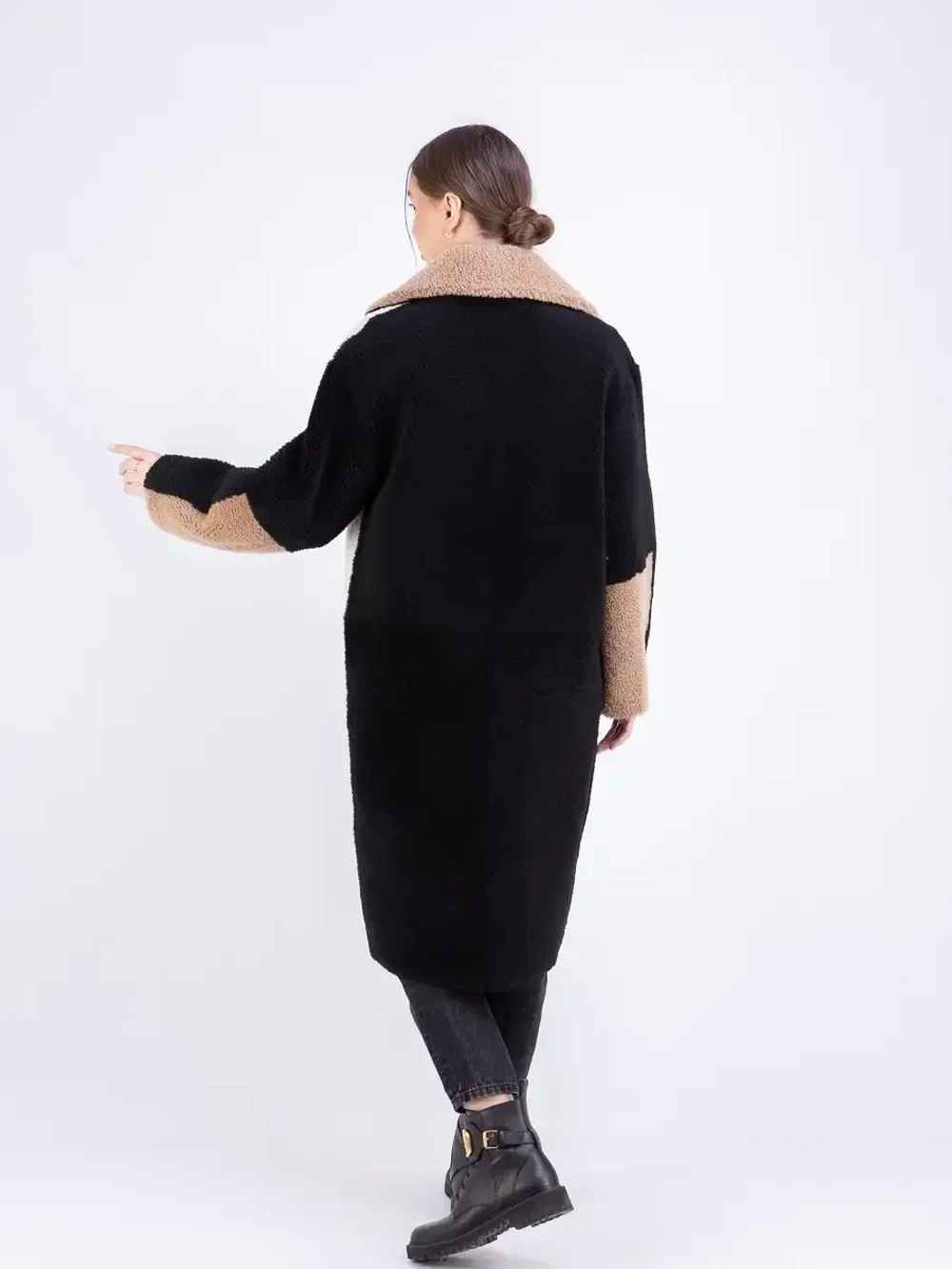 Шуба женская натуральная овчина Турция