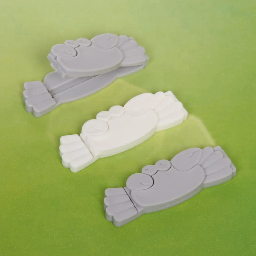 Зажим для пакета 7см «Крабики» 3шт